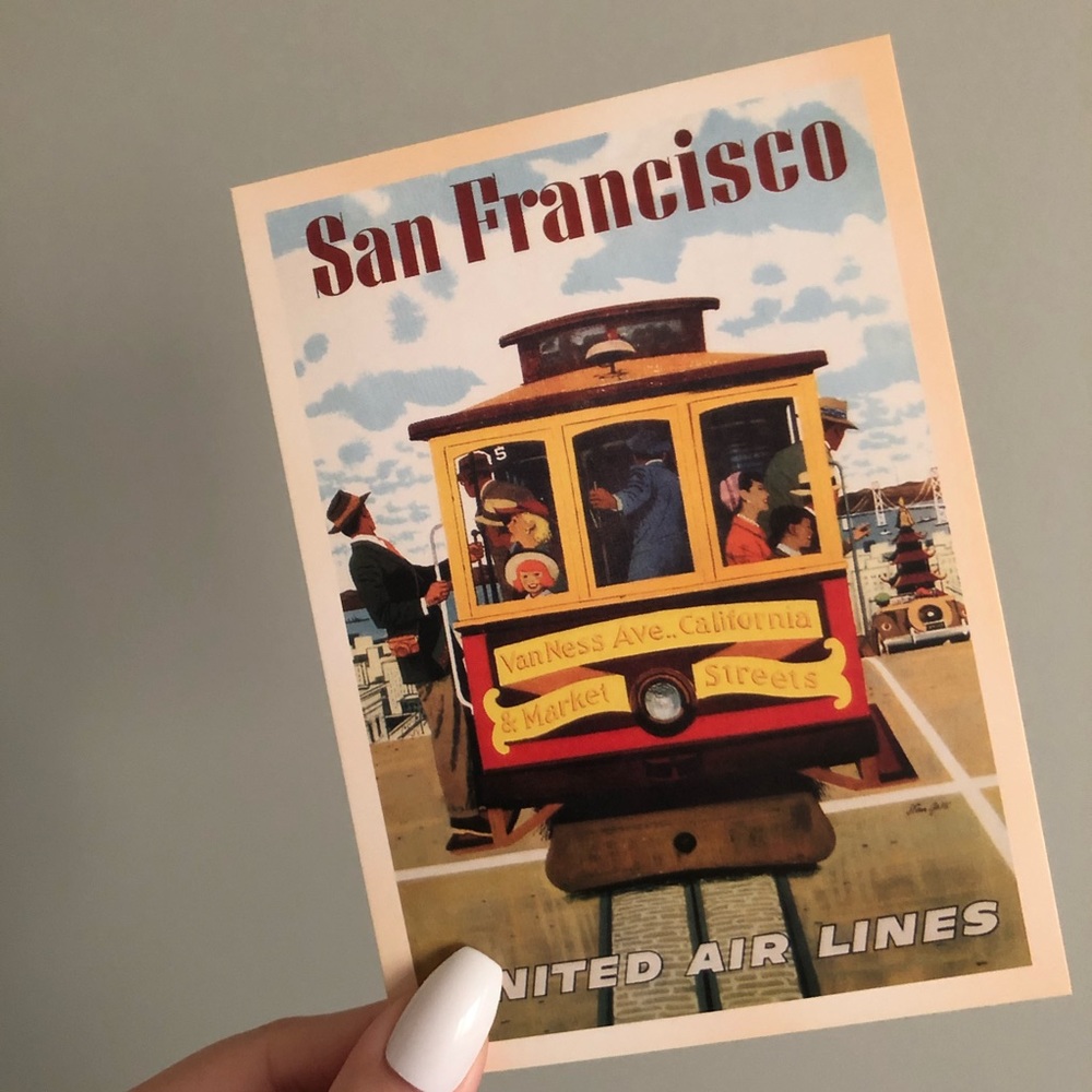 🌻10/$10🌻 Vintage Ad Postcard Art Wall Deco